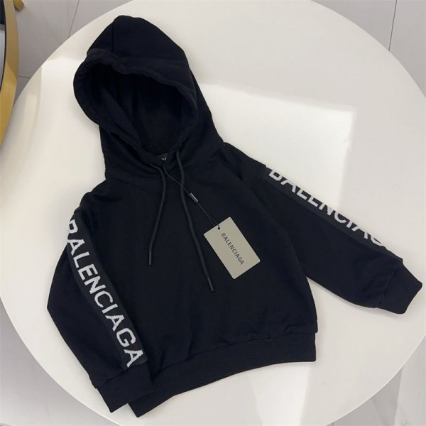 Balenciaga ブランド 子供服 ジャージ キッズ ボーイズ バレンシアガ キッズ セットアップ 秋服 長袖 パーカー スポーツパンツ 子供 上下セット ジャージ 女の子 スウェット スウェットパンツ セットアップ キッズ カジュアル 韓国 おしゃれ