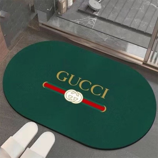 Chanel シャネルオシャレ 玄関マット ルイヴィトン ブランド大幅応接間ラグ 洗える 部屋マット GUCCI カーペット 消音 抗菌ブランド シャワーマット吸水