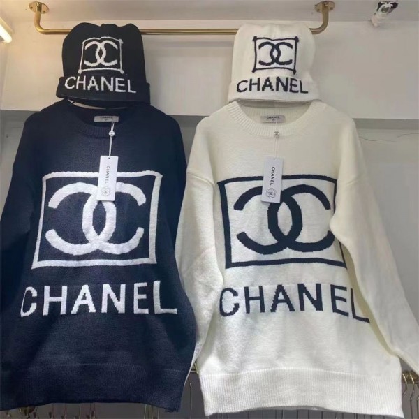 Chanel シャネル ブランドセーター レディース ニット 秋 冬 ニットセーター 長袖 ロングセーター トップス ゆったり ロング 大きいサイズ チュニック キレイめ 秋冬 着痩せ おしゃれ オフィス 柔らかい 体型カバー 通勤 S - 2XL