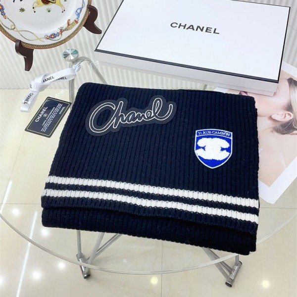 ブランド Chanel マフラー レディース シャネル ストール 大判 厚手 大判ストール 大判マフラー 防寒 暖かい ふわふわ 柔らかい 可愛い 肩掛け フリンジ付き おしゃれ 誕生日 プレゼント 女性 女子 学生 人気 秋冬