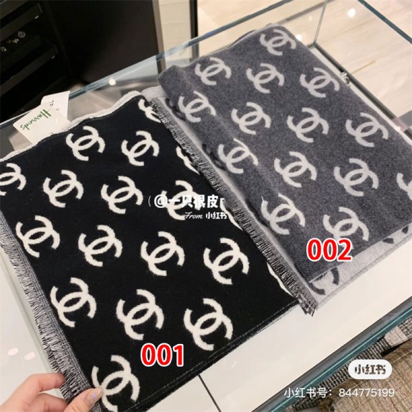 ブランド Chanel 厚手 大判ルーシーストール レディース 大きいサイズ シャネル ストール 秋冬 大判ストール マフラー ココマーク柄 気質 ショール ひざ掛け レディース ユニセックス