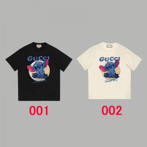 グッチ tシャツ メンズ 半袖 大きい サイズ 綿100% プリント Gucci ブランド 上着 インナーシャツ メンズ 肌着 シャツ クルーネック ティーシャツ 下着 快適 カジュアル ファッション メンズ 服 春 夏 秋 冬