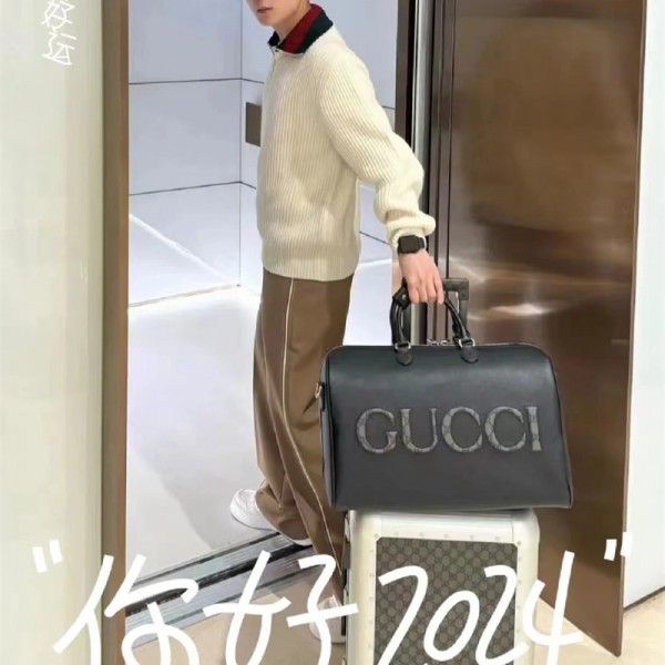 グッチ ブラン ドボストンバッグ メンズ 大容量 GUCCI トラベルバッグ 旅行鞄 旅行バッグ 2way 手提げ 肩掛け 耐久 出張鞄 修学旅行 帰省 メンズ トラベルバッグ 機内持ち込み ゴルフバッグ ショルダーバッグ ハンドバッグ トートバッグ 