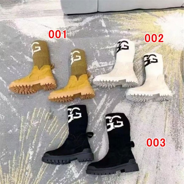 ハイブランド UGG ショートブーツ アグ ニットブーツ トラックソール 厚底 ラウンドトゥ レディース 履きやすい 歩きやすい 大きいサイズ 小さいサイズ 軽い 23～26