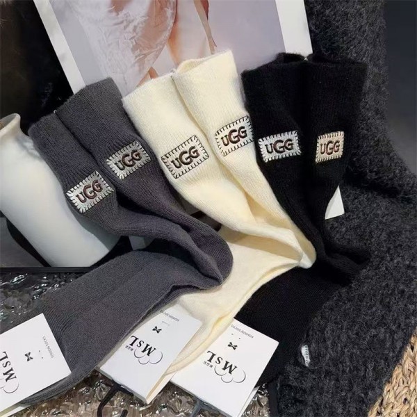 アグ ブランド UGG ソックス 大人気ブランドミドルソックス 高品質上質な コットン ソックス くつしたブランド靴下 男女兼用 ファッション