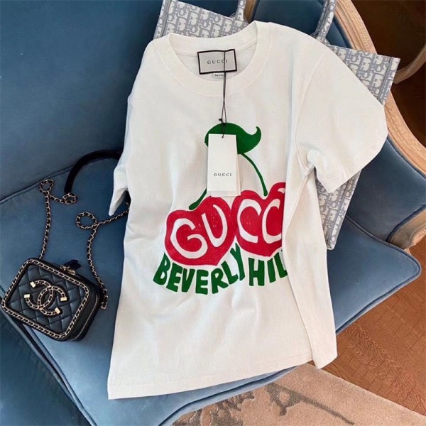 Gucci グッチ 夏tシャツ 子供 ブランドかわいいハイブランドキッズ 半袖tシャツ ユニセックス 韓国 パチモン tシャツブランド 服 コピー 激安屋 100 - 150cm