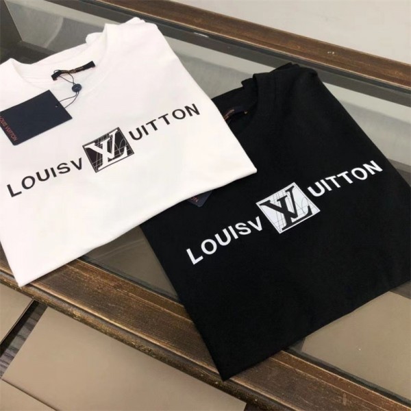 Lv ルイヴィトン tシャツ ハイブランド 夏 ブランド tシャツオーバーサイズ夏tシャツブランドかわいいブランド 服 コピー 激安屋