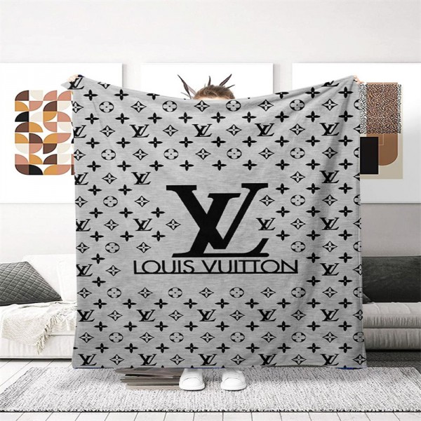 Lv ルイヴィトン夏 エアコン毛布 ブランド保温防寒 旅行 昼寝毛布 ブランケット 寝具 夏春秋冬用 丸洗いOK  旅行用毛布 ブランドブランケット 毛布 おしゃれ ひざ掛け 