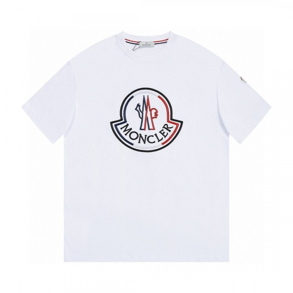 モンクレール Tシャツ メンズ 半袖 夏服 かわいい MONCLER ティーシャツ 人気  ブランド 上着 トップス かっこいい 服 大きいサイズ ティシャツ オシャレ てぃーしゃつ 綿100 tshirt なつふく 派手 カットソー 男女兼用 春 夏