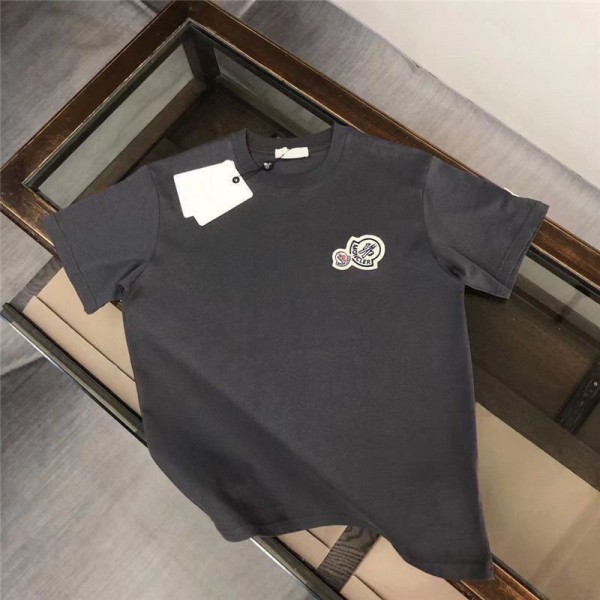 Moncler モンクレール Tシャツ ハイブランド半袖tシャツ 上着 トップス オーバーサイズ ブランド 服 コピー 激安屋 Tシャツ カットソー ペアカップル  