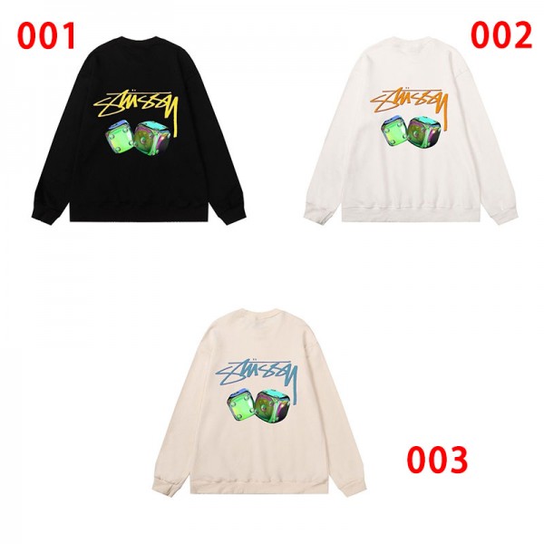 Stussy ステューシー スウェットハイブランド子供服 パーカー キッズ 男の子 女の子 長袖 Ｔシャツ トレーナー スウェット オーバーサイズ 子供服 長袖 プリント スエット こども服 冬 底入れシャツ 春秋 普段着  100 110 120 130 160cm