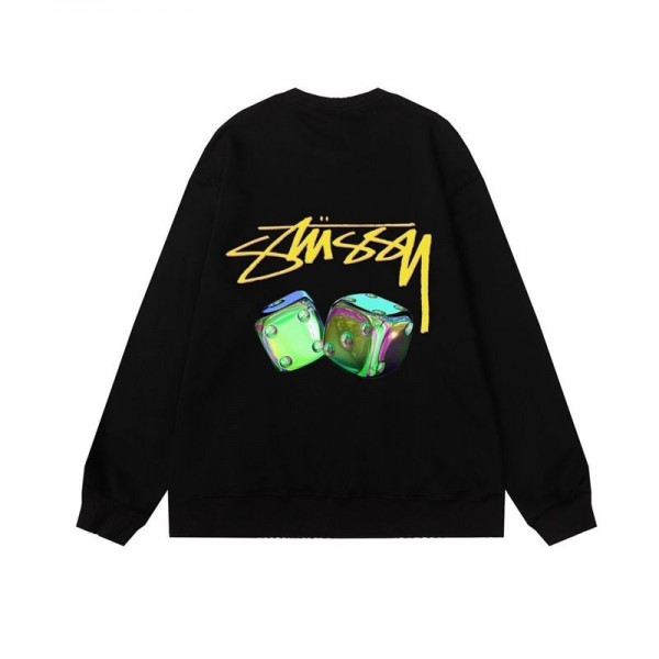 Stussy ステューシー スウェットハイブランド子供服 パーカー キッズ 男の子 女の子 長袖 Ｔシャツ トレーナー スウェット オーバーサイズ 子供服 長袖 プリント スエット こども服 冬 底入れシャツ 春秋 普段着  100 110 120 130 160cm