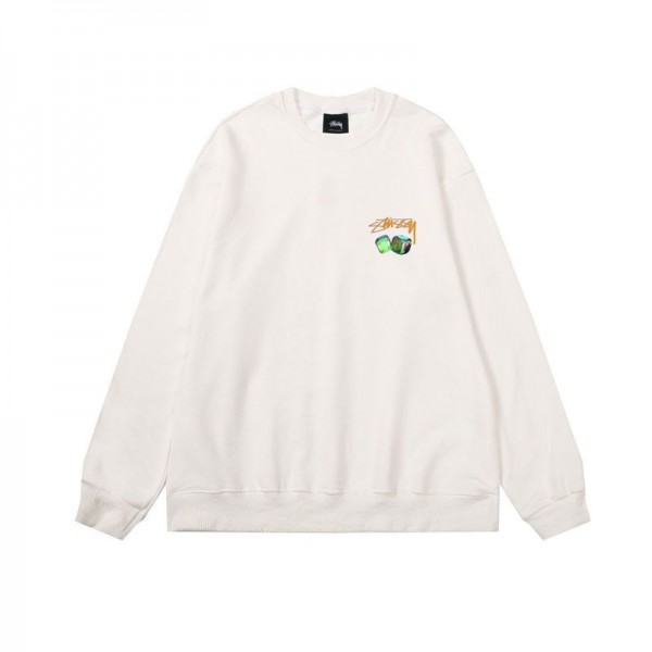 Stussy ステューシー スウェットハイブランド子供服 パーカー キッズ 男の子 女の子 長袖 Ｔシャツ トレーナー スウェット オーバーサイズ 子供服 長袖 プリント スエット こども服 冬 底入れシャツ 春秋 普段着  100 110 120 130 160cm