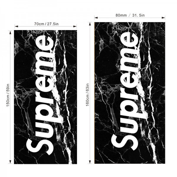 Supreme シュプリームブランド 速乾タオル 男女兼用 メンズフェイスタオル 運動タオルハイブランド タオル ギフトフェイスタオル ブランド 人気