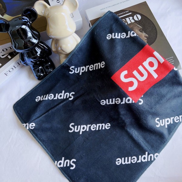 Supreme シュプリームビーチバスタオル 激安メンズフェイスタオル 運動タオルハイブランドシャワータオル 大幅 吸水タオルハイブランド タオル ギフト