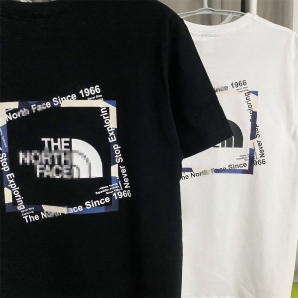 ハイブランド The North Face Tシャツ上着 綿シャツ ゆったり ザノースフェイス 半袖シャツ 高品質 プリントtシャツ 女の子 トップス 柔らかい 快適 服 春夏 秋に対応 男女兼用